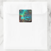 Sticker Carré Cluster de Stunning Aqua Star (Sac)
