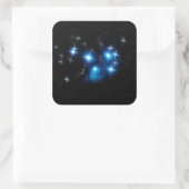 Sticker Carré Cluster Pleiades Blue Star (Sac)