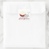 Sticker Carré Cocktail Bunco Popcorn (Sac)