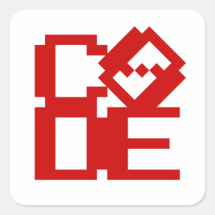 STICKER CARRÉ CODE
