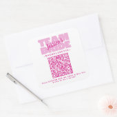 Sticker Carré Code QR Enterrement de Vie de Jeune Fille Acheter  (Enveloppe)