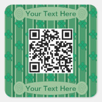 Code QR Trèfle à 4 feuilles Fun et Fantaisie