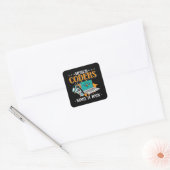 Sticker Carré Codeurs Médicales Rendre Pluie Codeur Médicale (Enveloppe)