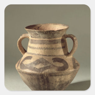 Sticker Carré Cognez, de la province de Gansu, c.1300-700 AVANT