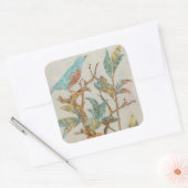 Sticker Carré Collage aérien I (Enveloppe)