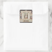 Sticker Carré Collection de six miniatures (Sac)
