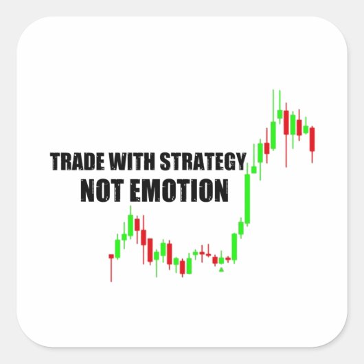 Sticker Carré Collection Forex Day Trader (Devant)