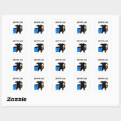 Sticker Carré Collection Grumpy Cat Enseigne l'Escalade (Feuille)