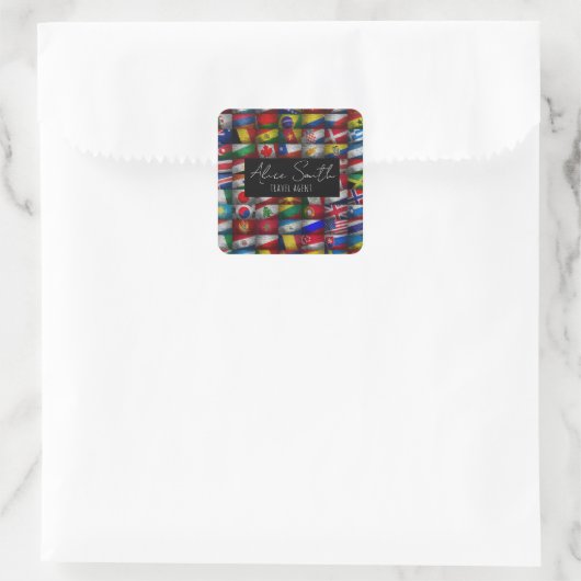 Sticker Carré Collection Indicateur (Sac)