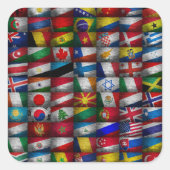 Sticker Carré Collection Indicateur (Devant)