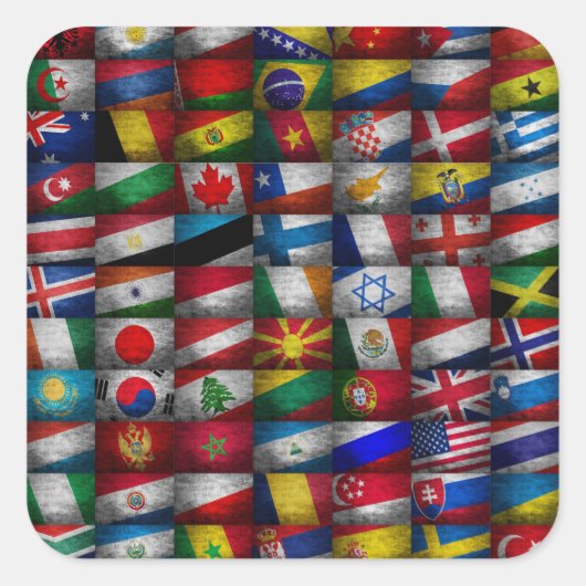 Sticker Carré Collection Indicateur (Devant)