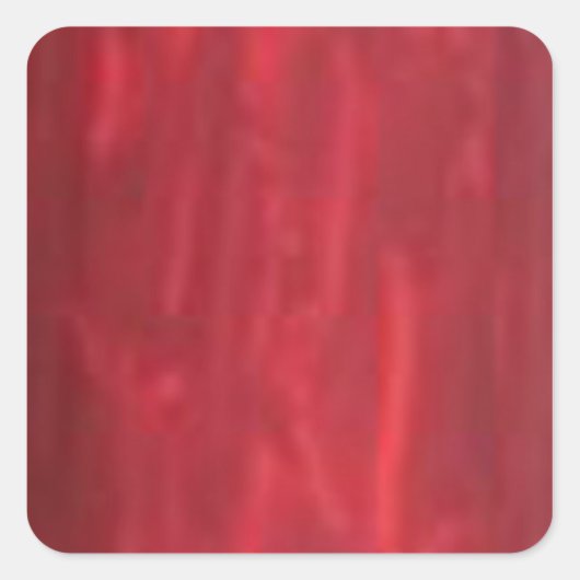 Sticker Carré Collection STBX Rosenberg Sparkling Red Rouge (Devant)