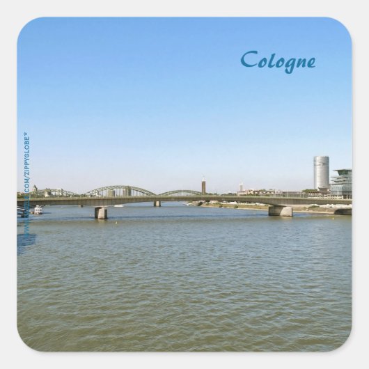 Sticker Carré Cologne (Devant)