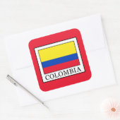 Sticker Carré Colombie (Enveloppe)