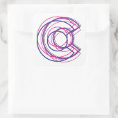 Sticker Carré colorado biC (Sac)