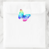 Sticker Carré Colorful Butterfly (Sac)