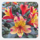 Sticker Carré Colors de Summer (Devant)