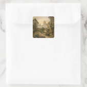 Sticker Carré Combat chez Cholet ou le suicide du général (Sac)