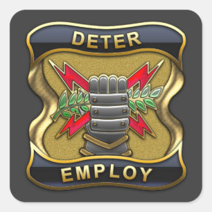 Sticker Carré Commandement stratégique des États-Unis