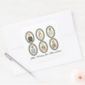 Sticker Carré Comme l'eau pour le chocolat (Enveloppe)