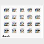 Sticker Carré Comme Ma Fille (Feuille)