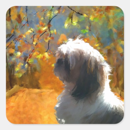 Sticker Carré commencer notre véritable voyage_Peinture.jpg (Devant)