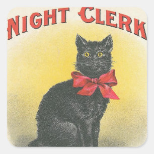 Sticker Carré Commis de nuit