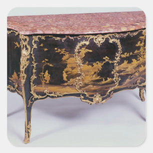 Sticker Carré Commode, français, milieu du XVIIIe siècle