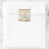 Sticker Carré Communication et transport du Mexique (Sac)