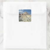 Sticker Carré Complexe de Djoser incluant la pyramide Step (Sac)