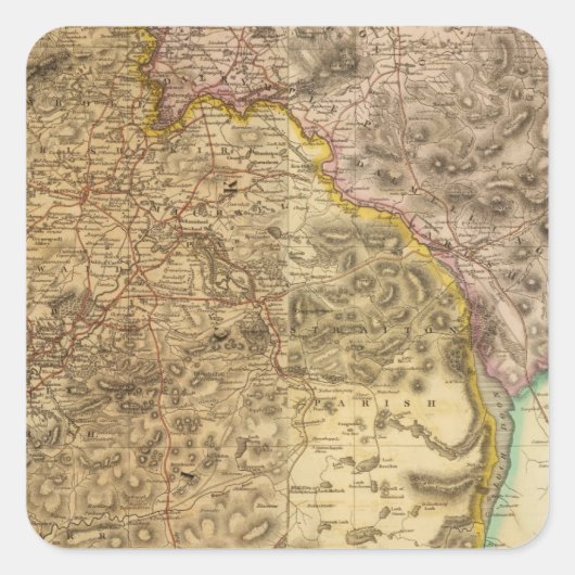 Sticker Carré Composite Ayrshire (Devant)