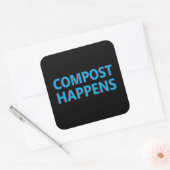 Sticker Carré compostage compostage (Enveloppe)