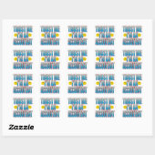 Sticker Carré Comptable Faites-moi confiance B (Feuille)