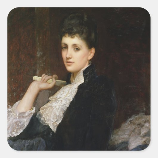 Sticker Carré Comtesse d'Airlie (Devant)