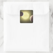 Sticker Carré Concept de l'artiste 2 (Sac)