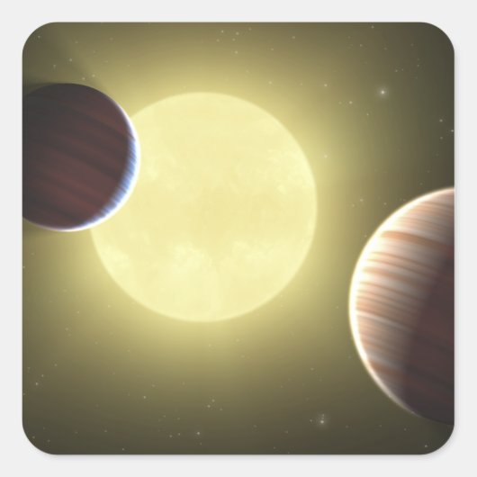 Sticker Carré Concept de l'artiste 2 (Devant)