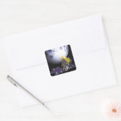 Sticker Carré Concept de l'artiste sur la glace, le nuage (Enveloppe)