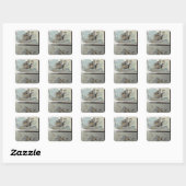 Sticker Carré Conception de costumes pour le ballet (Feuille)