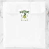 Sticker Carré Conception de santé digestive gastroentérologue (Sac)