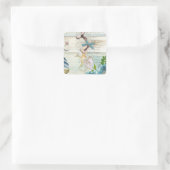 Sticker Carré Conception de série nautique 5 (Sac)