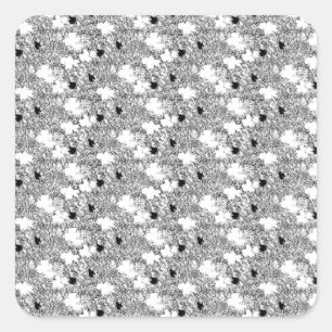 Sticker Carré conception quatre points
