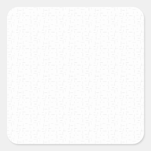 Sticker Carré conception verticale trente-trois (Devant)