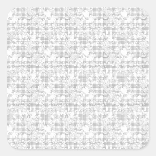 Sticker Carré Conception verticale Vingt-sept (Devant)