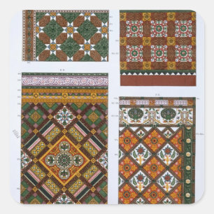 Sticker Carré Conceptions pour la majolique et les tuiles émaux