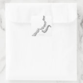 Sticker Carré Concerto pour violon Beethovens (Sac)