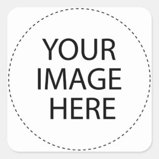 Sticker Carré Concevez vos propres cadeaux personnalisés - Vide