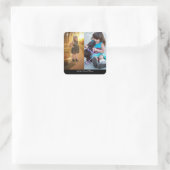 Sticker Carré Concevez votre propre collection photo 2 (Sac)
