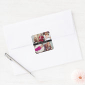 Sticker Carré Concevez votre propre collection photo 5 (Enveloppe)