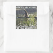 Sticker Carré Cône (Sac)