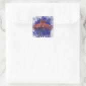 Sticker Carré Coneflower (Sac)